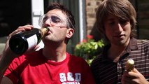 The Slow Mo Guys in REVERSE #5 / Champagne Cork to the Face, Mouse Trap Finger, Baseball b