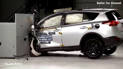 [CRASH TEST] 2015 Toyota RAV4 vs Nissan Rogue
