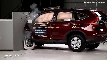 [CRASH TEST] 2016 Honda CR V vs Nissan Rogue