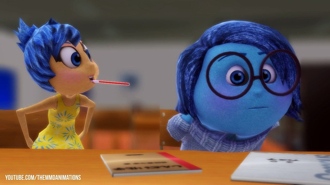 Joy Cheers Up Sadness (Inside Out)