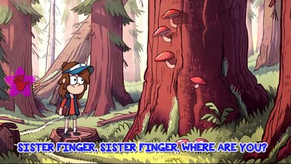 Gravity falls Finger Family | Favorite song | Nursery Rhymes | Ballon