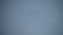 Patrouille Acrobatique de France @PAFofficiel en el 30 aniversario Patrulla Águila.