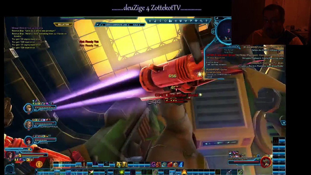 preparing to gain level 60 in SWTOR