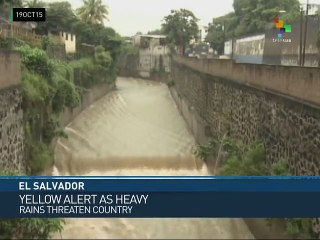 El Salvador: Yellow Alert Issued as Heavy Rains Lash Country