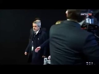 Antonela Roccuzzo y Leo Messi en la Gala del Balón de Oro