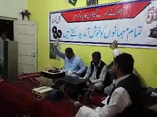 Nazon Ke Pale Kanto Pe Chale-Talat M-Film Shahenshah 1953-On Stage Sabir Khan Khilji