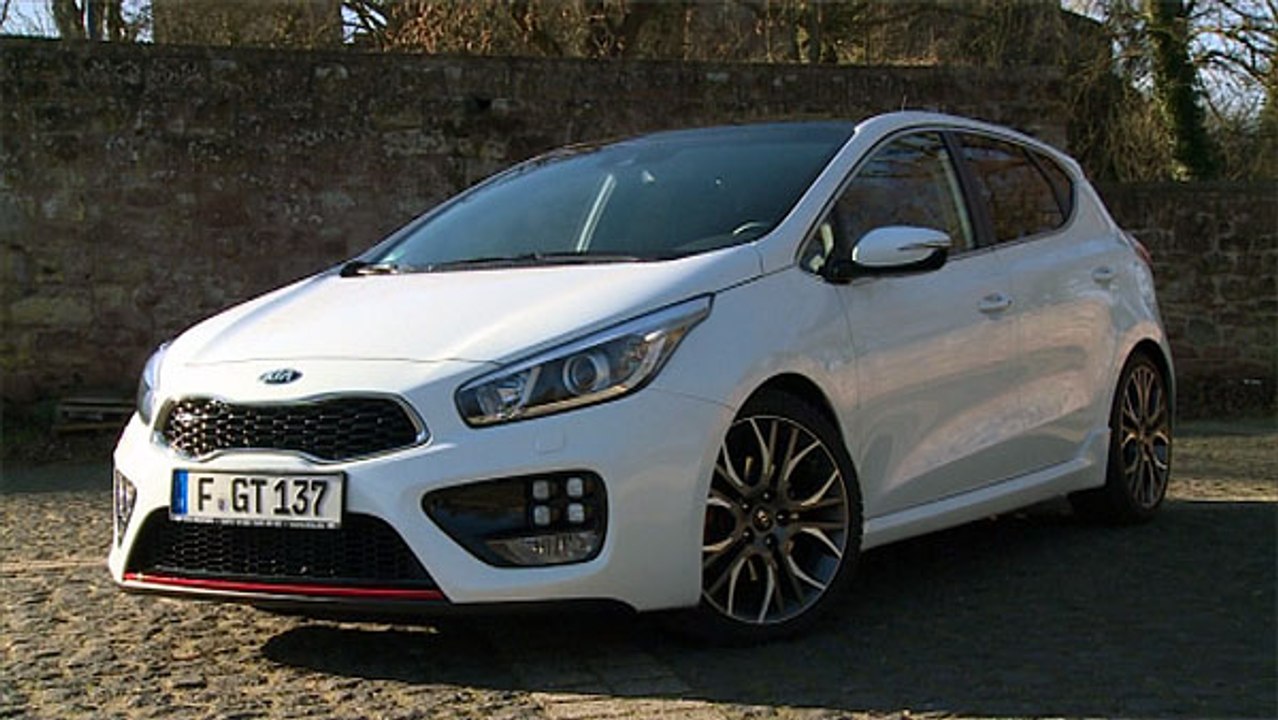Angriffslustiger Kia ceed GT
