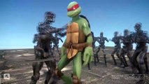 Raphael vs TERMINATOR ARMY (Teenage Mutant Ninja Turtles) EPIC BATTLE
