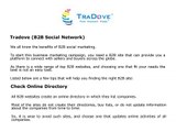 Effective Tips For Choosing The Best B2B Social Networking Site By Tradove