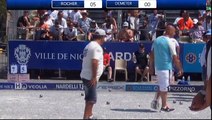 16ème de finale de l'Europétanque Département des Alpes-Maritimes à Nice 2015 : ROCHER vs DEMETER