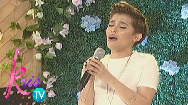 Kris TV: KZ performs 'Wag Ka Nang Umiyak'