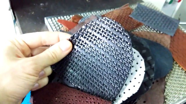 Leather Embossing Machine for shoe upper