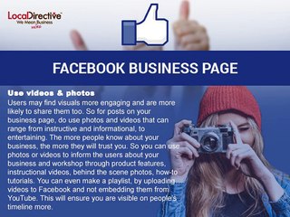 Best Practices for your Facebook Business Page