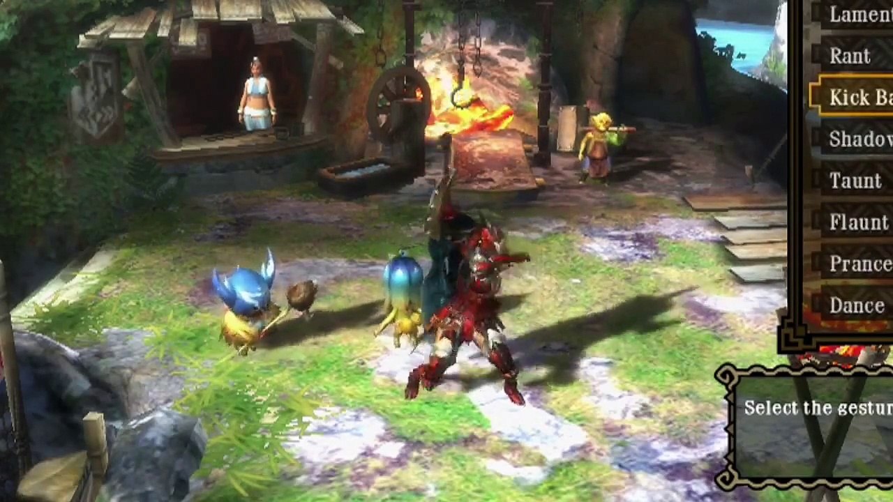 The Animation of Monster Hunter Tri Ultimate Extra Play