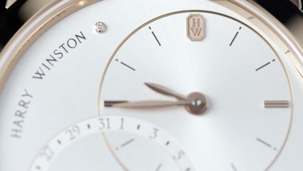 Pub Harry Winston : La montre Midnight Date Moonphase 42mm [HD]
