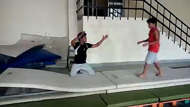 My First Back handspring Gymnastic