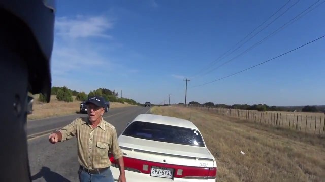 Driver Intentionally Hits Passing Motorcyclist and Says “I don’t care.”