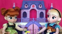 Frozen Mini Movie Toy Stories Video For Kids! Elsa And Anna Tea Party, Fairies, Ballet + D