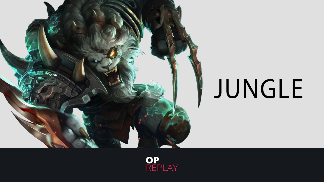 [Highlights] Rengar Jungle - SKT T1 Faker KR LOL SoloQ