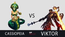 [Highlights] Cassiopeia vs Viktor - SKT T1 Faker vs IM Frozen, KR LOL SoloQ