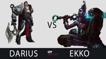 [Highlights] Darius vs Ekko - LGD Acorn EUW LOL SoloQ