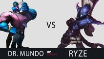 [Highlights] Dr. Mundo vs Ryze - EDG Deft KR LOL SoloQ