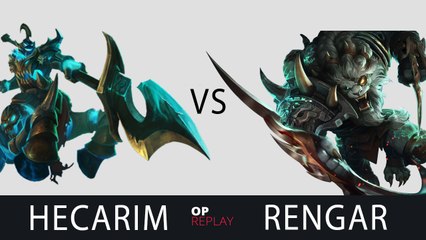 [Highlights] Hecarim vs Rengar - IG Save KR LOL SoloQ