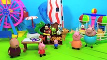 Peppa Pig English Toys Episode Peppa Pig New 2015 Funfair Toys Video Daddy Pig Gets Stuck!