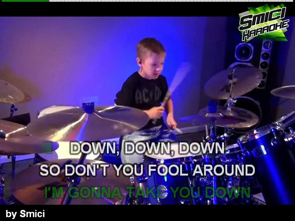 Ac Dc - Shoot To Thrill [Avery Molek] KARAOKE