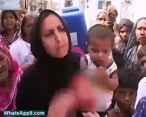 Funny Ladys Message To Pakistani Sarkar - Mere Bache Ki G@ND Dhone Ka Pani Nahi Hai(whatsapp9.com)