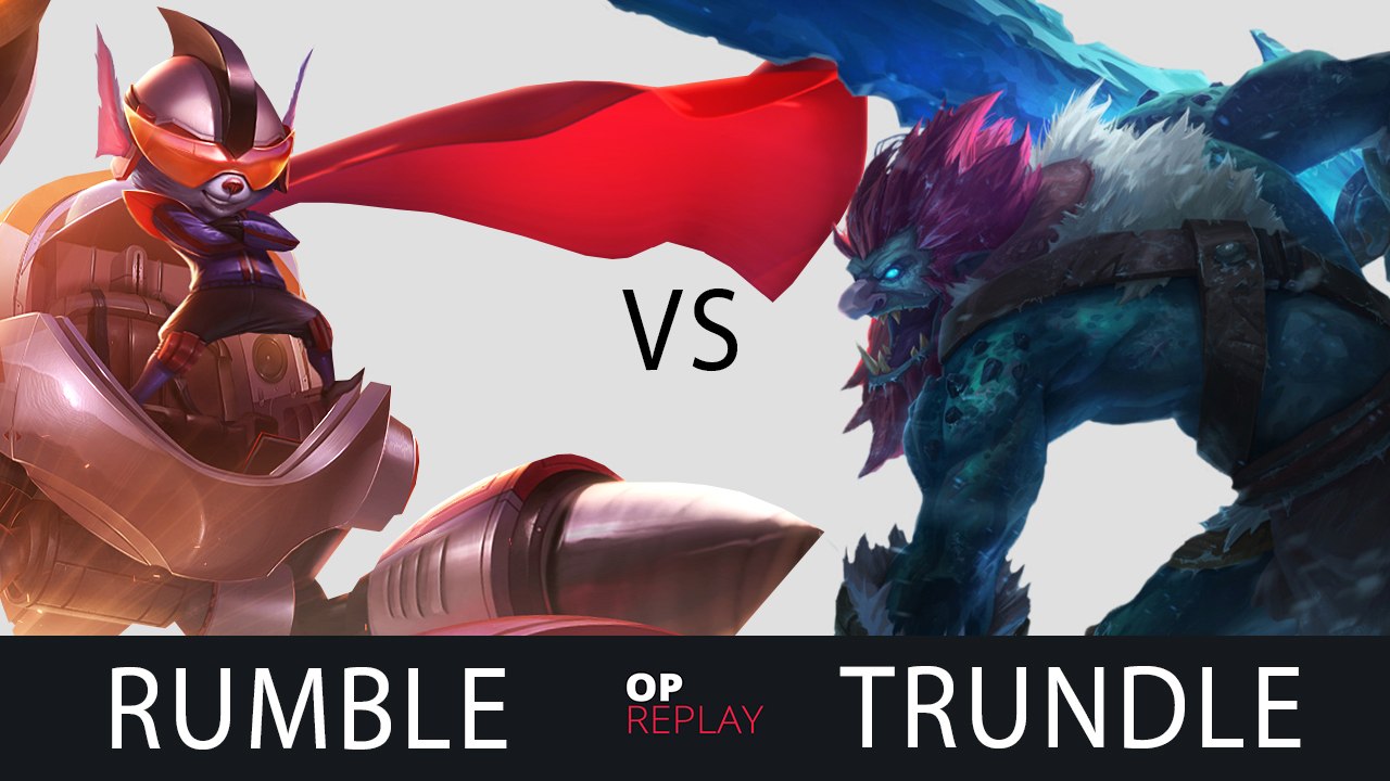 [Highlights] Rumble vs Trundle - SKT T1 MaRin KR LOL SoloQ