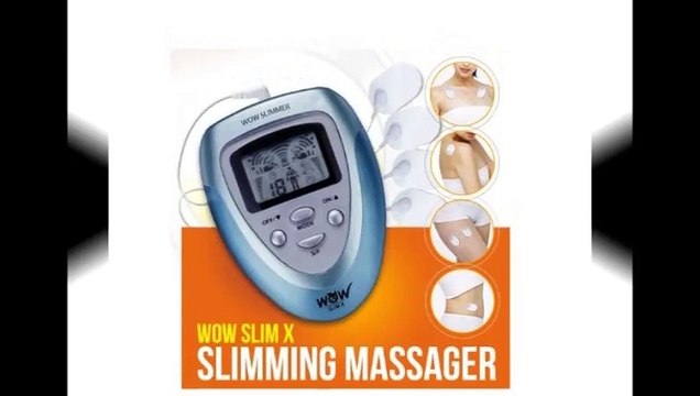 Wow Slim X Portable Slimming Massager with Electrode Physiotherapy Patches