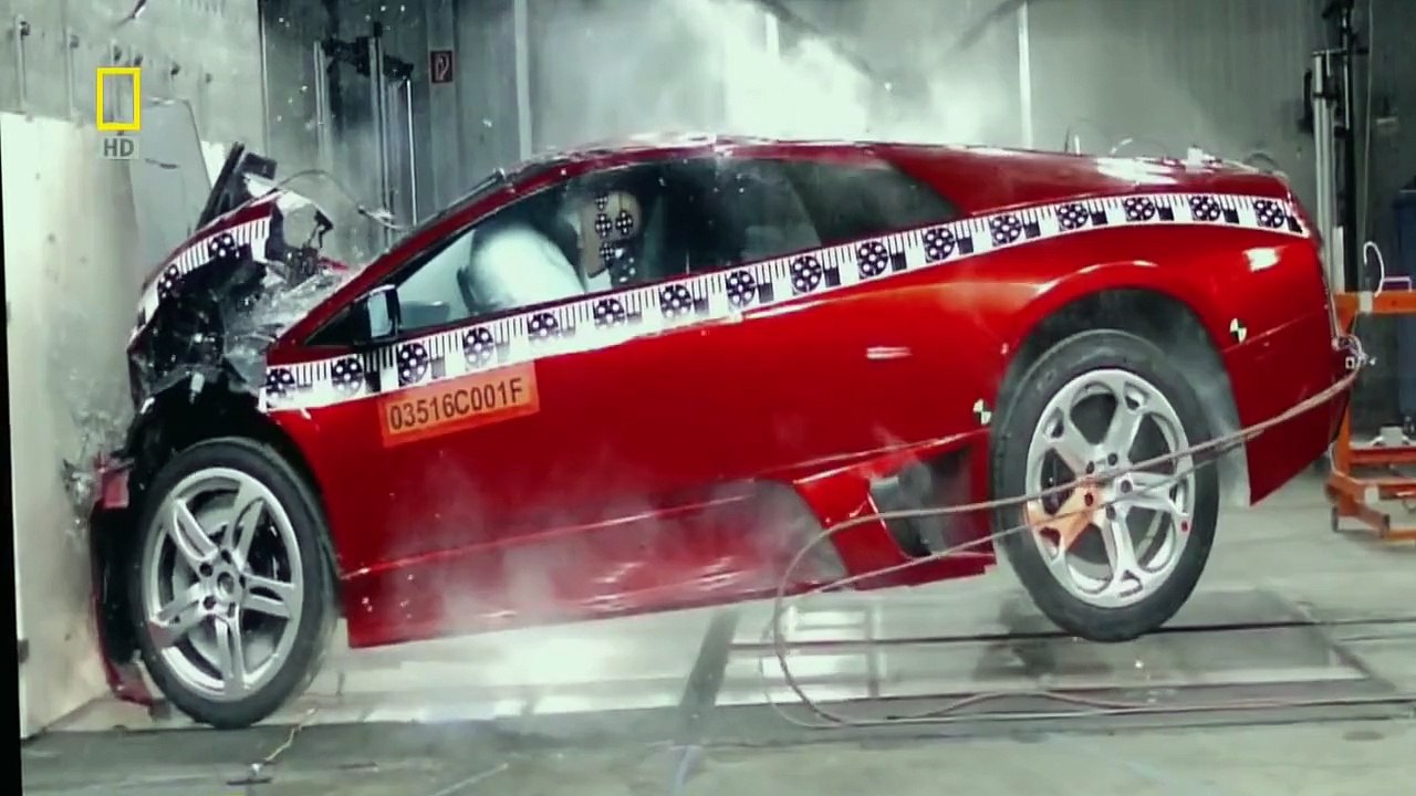 Lamborghini Murcielago Crash Test 720p