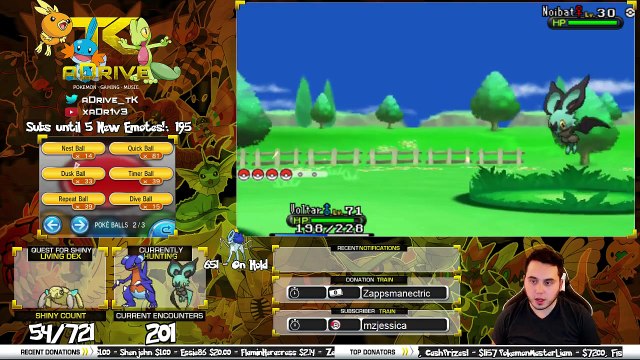 SHINY YANMA!! Live Reaction! Quest For Shiny Living Dex #193 | Pokemon XY