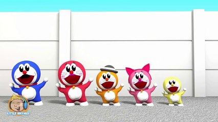 Doraemon Finger Family | 3D Animation | Nursery Rhymes | Little Rhymes Official