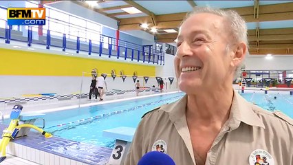 "L'année prochaine je saurai nager", parie Gérard Klein