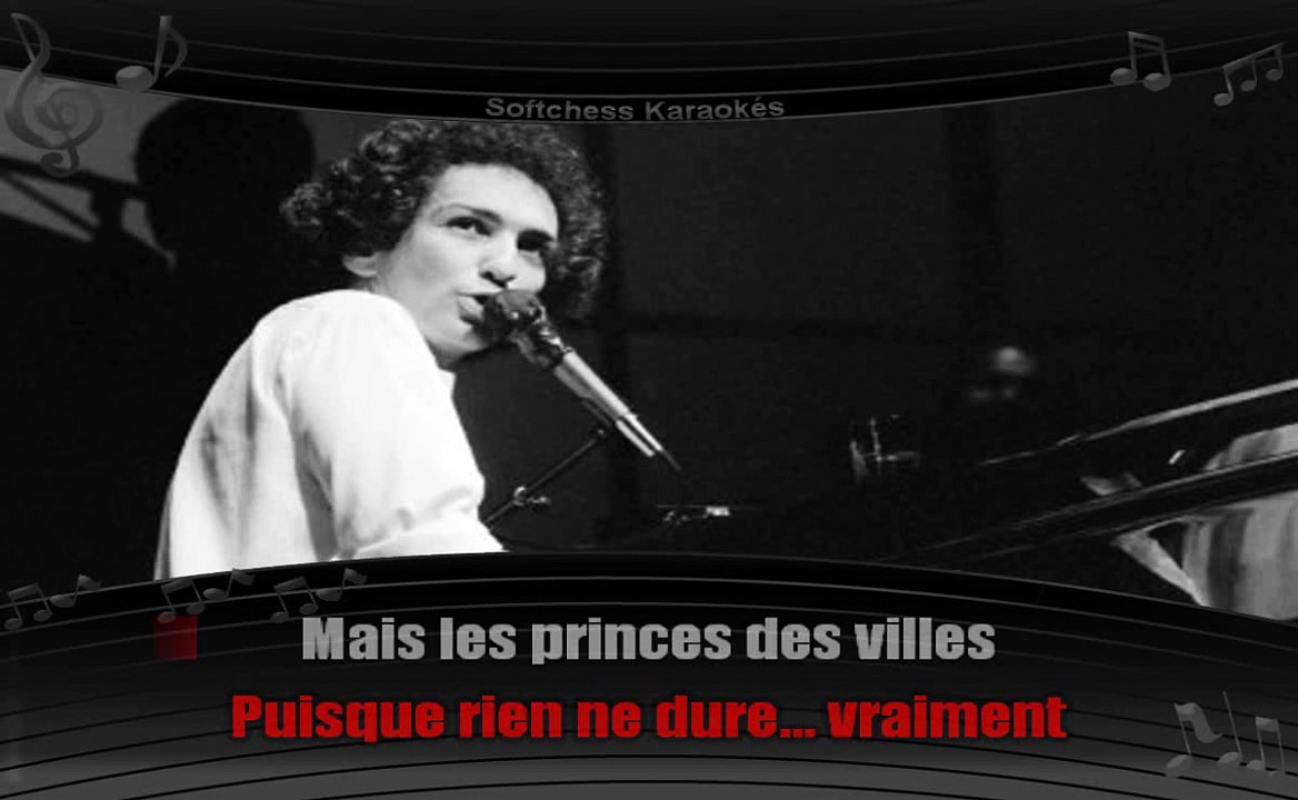 Karaoké Michel Berger Les Princes des villes (sans choeurs) Vidéo