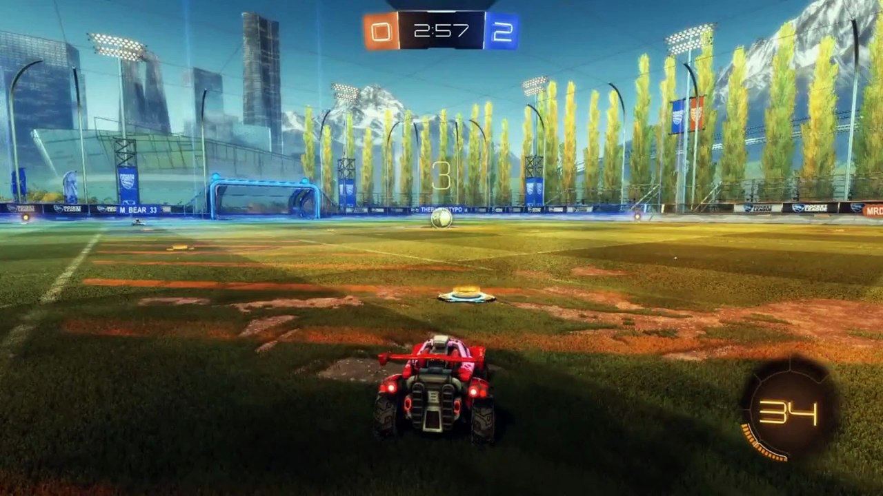 Rocket League Passe aérienne pour but aérien