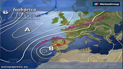 Previsión del tiempo para este lunes 19 de octubre