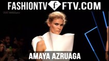Amaya Azruaga Spring 2016 at Mercedes-Benz Fashion Week Madrid | MBFW Madrid | FTV.com