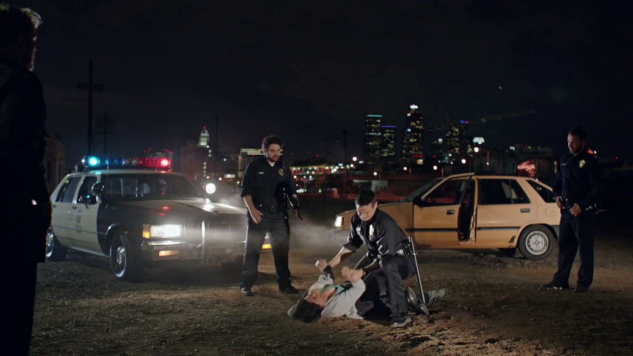 Hilarious fake Frosties Tv Ad with violent Cop hiting woman