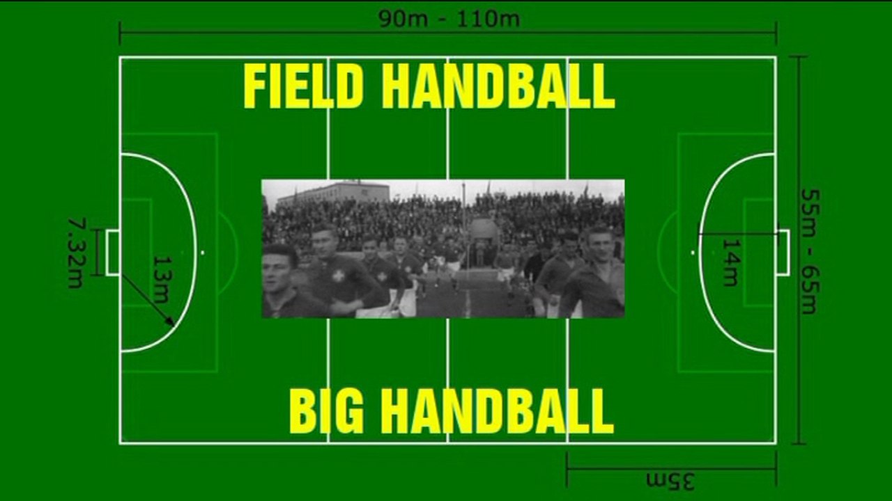 ГАНДБОЛ BIG HANDBALL FIELD HANDBALL VELIKI RUKOMET 핸드볼 piłka ręczna