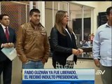 Fabio Guzmán ya fue liberado, tras recibir indulto presidencial