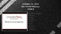 Annonce Occasion CITROëN C4 Picasso HDi 110 FAP Millenium 2012