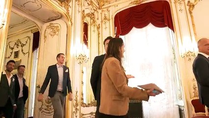 Players Meet Austrian Federal President