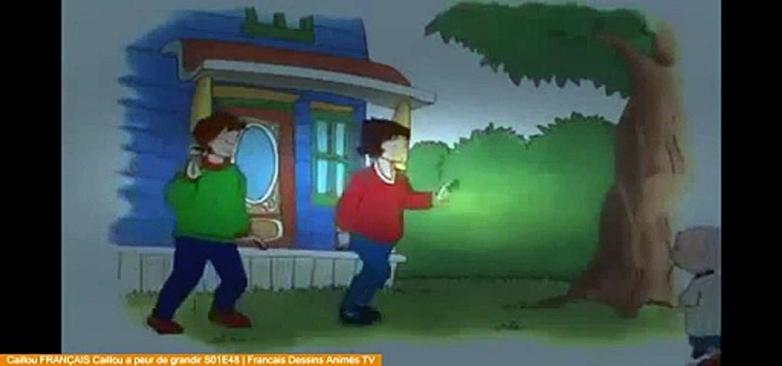 Caillou FRANÇAIS Caillou a peur de grandir S01E48 _ Francais Dessins Animés TV - Video Dailymotion