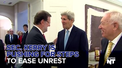 Sec. Kerry Pushes To Ease Unrest In Israel And Palestine