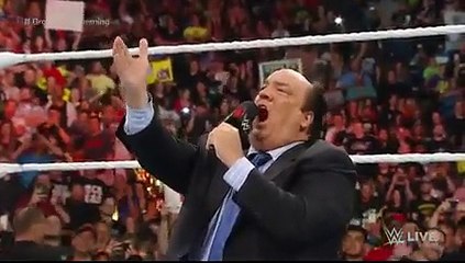 The Undertaker crashes Brock Lesnar