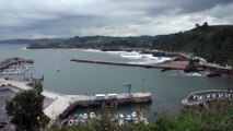 Paisaje y ambiente en la costa de Candás, Asturias 20 Oct