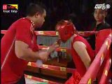 Boxing  Trận 1 : Nguyễn Thanh Thùy (Hải Phòng) VS Nguyễn Thị Ngọc Vân (Tiền Giang)